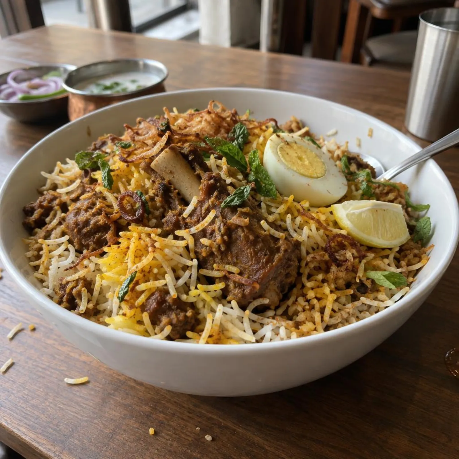 Hyderabadi Mutton Dum Biryani