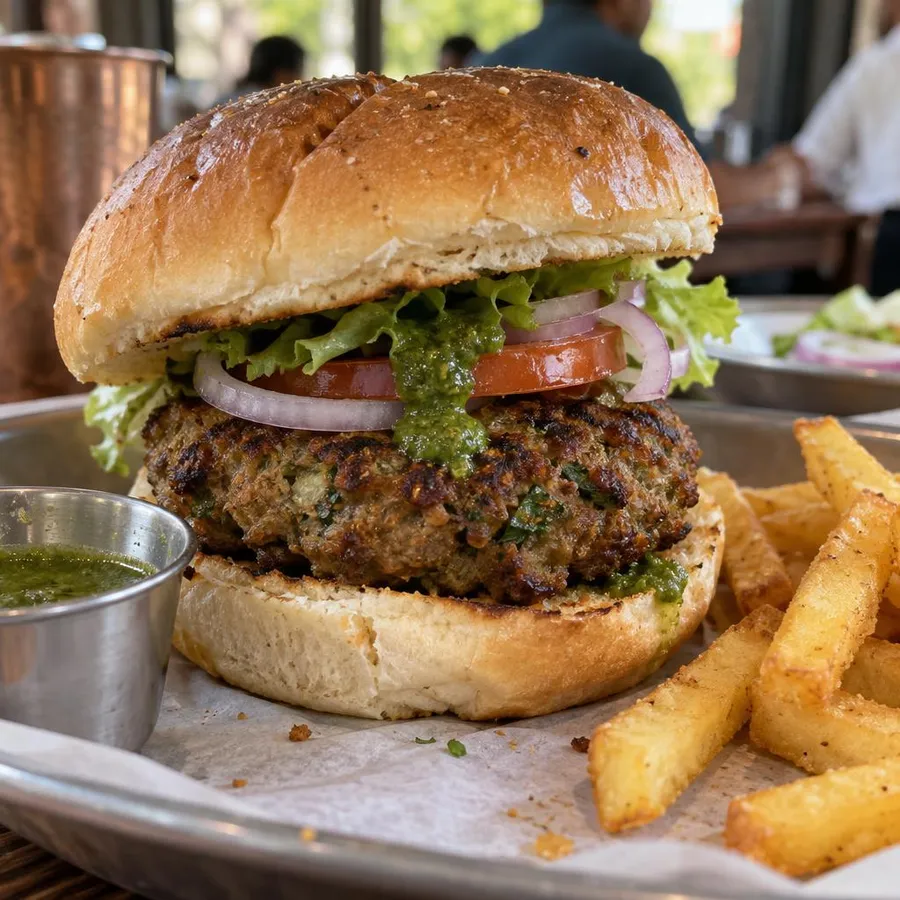 Mutton Shami Burger